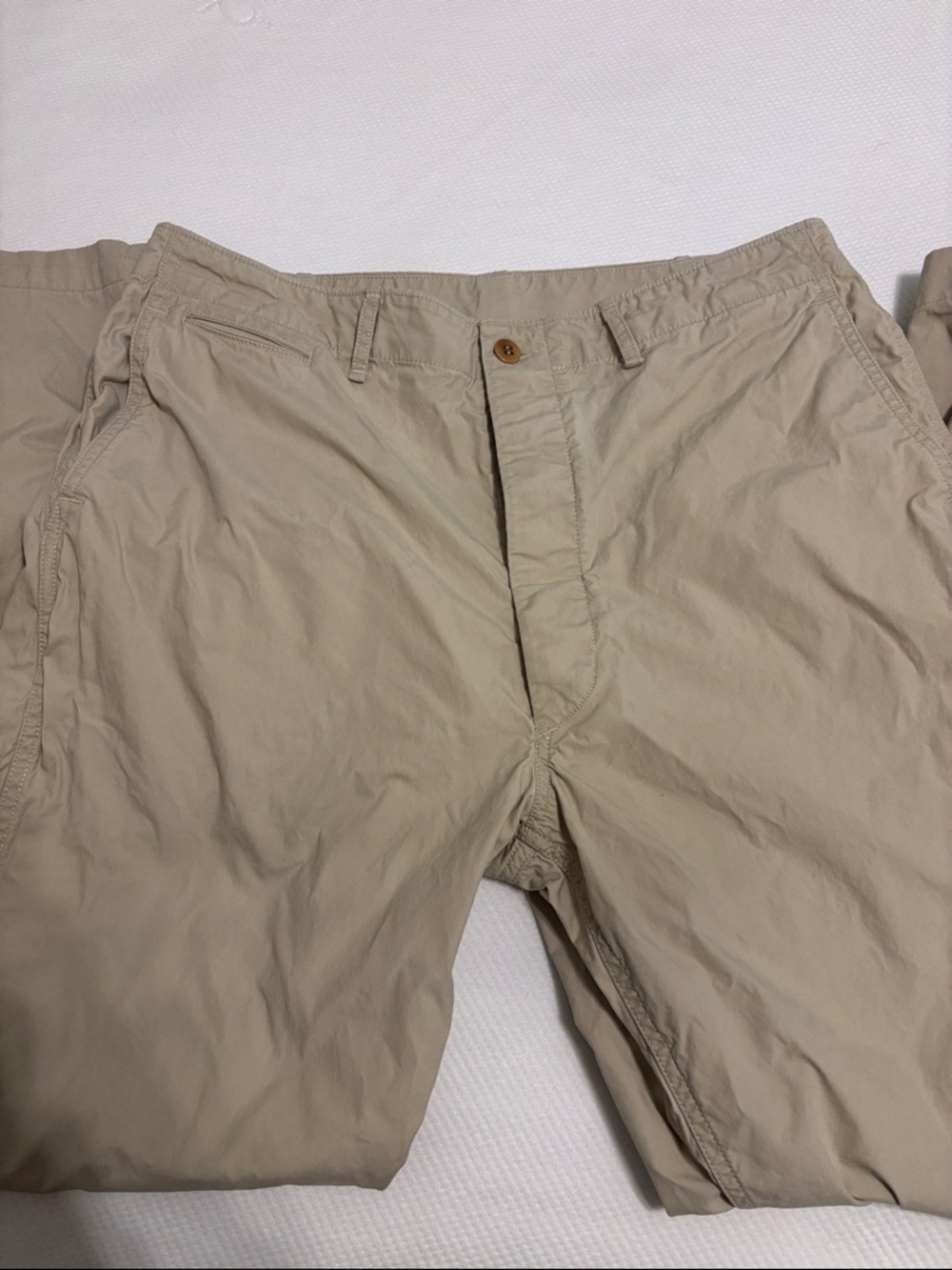 Buck Mason Officer Pant in Light Khaki